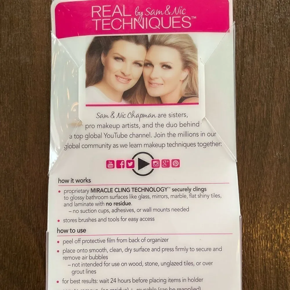 NWT REAL Miracle Cling Single Pocket Expert Organizer